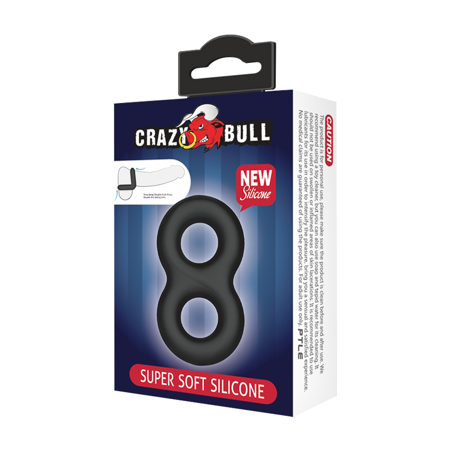 Crazy Bull - Super Soft Siliconen Ring - Model 17