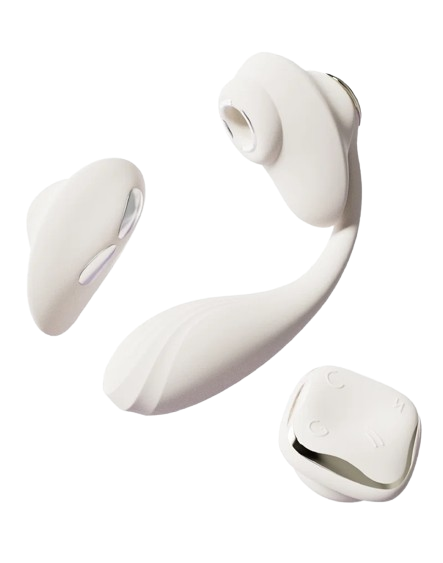 ZALO - Deya - Draagbare vibrator – Ivoorwit
