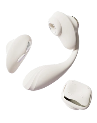 ZALO - Deya - Draagbare vibrator – Ivoorwit