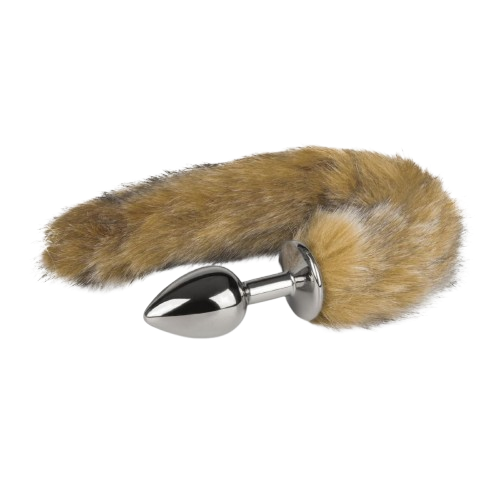 Easytoys Fetish - Buttplug – Bruine Vossenstaart