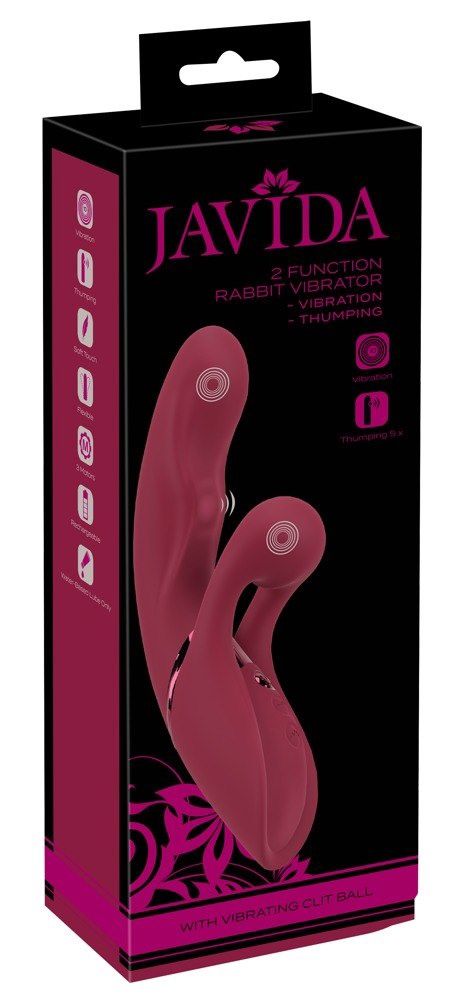 Javida Rabbit Vibrator 2functies