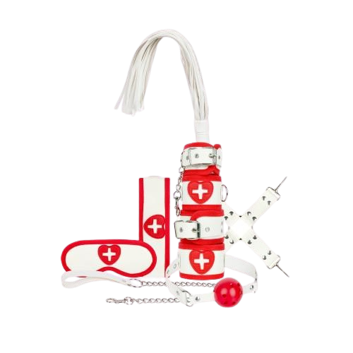 Bedroom Fantasies - Kinky Care Verpleegster SM Set - 8-delig
