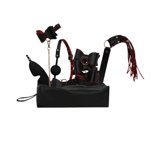 Bedroom Fantasies - Crimson &amp; Ebony - 8-delige Luxe Set