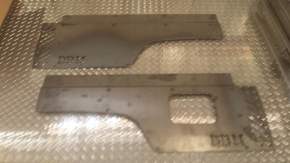 XJ 8401 Jeep Cherokee XJ QUARTER PANEL BODY Armor 2 /4 Door DB