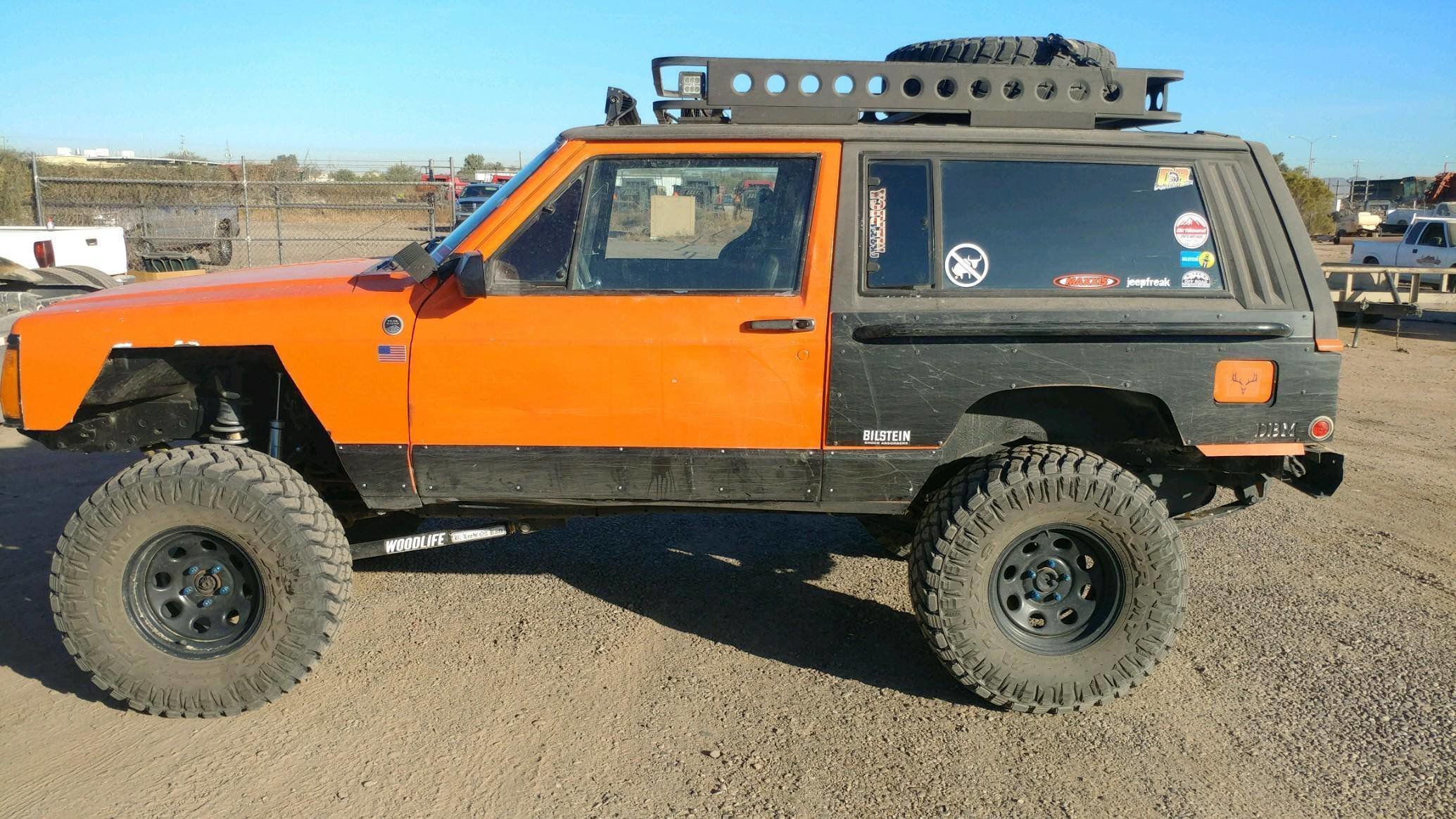 XJ 8401 Jeep Cherokee XJ QUARTER PANEL BODY Armor 2 /4 Door DB