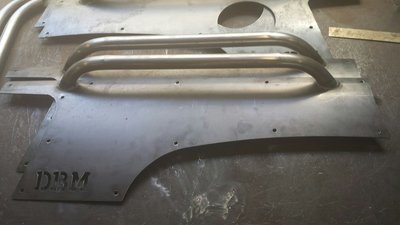 thumbnail image 2 of DBMetalworx Jeep Grand Cherokee ZJ Rear Quarter Panel Armor With Rubrail Protection 2 of 5