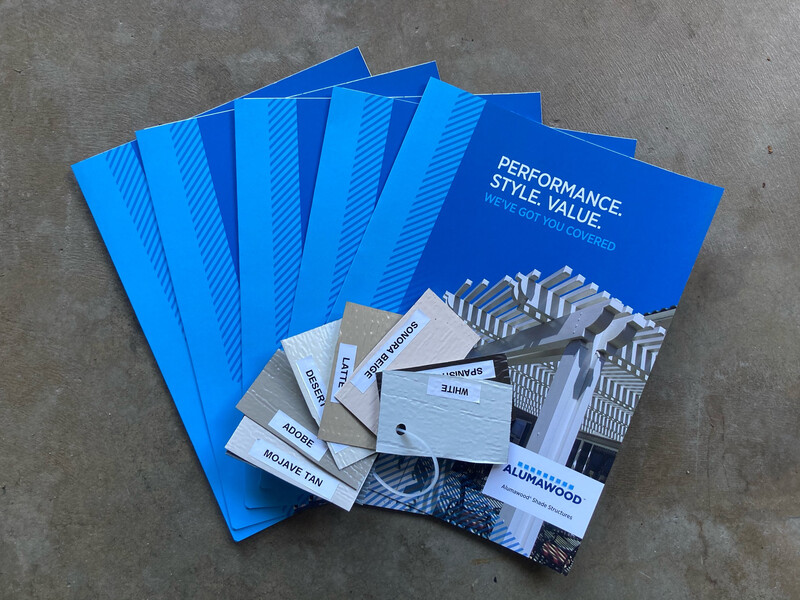 Color Chips and 5 Brochures
