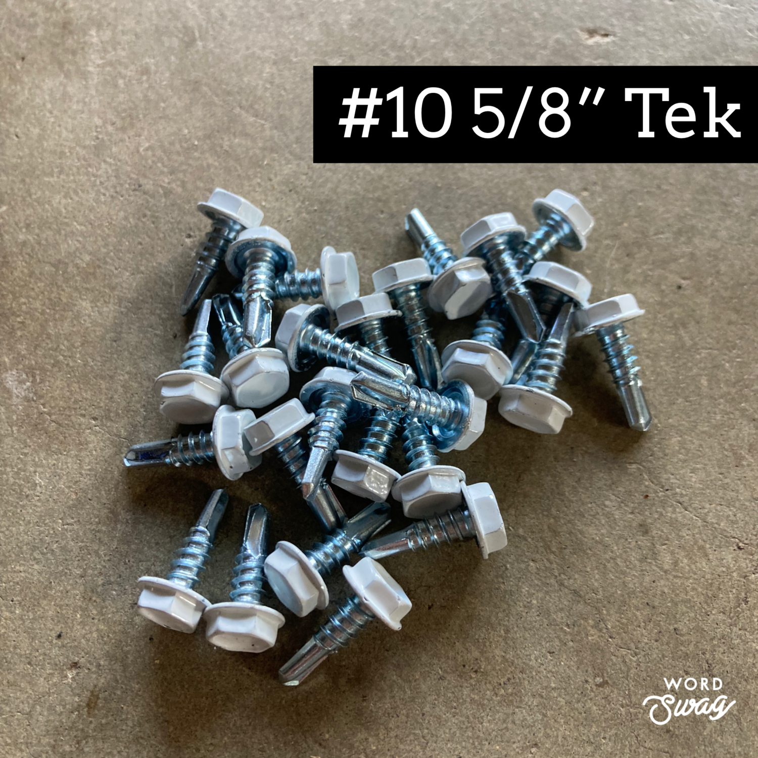 #10 x 5/8" Painted-25pack