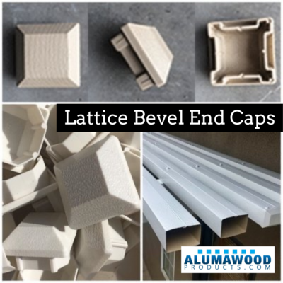 Lattice Bevel End Caps