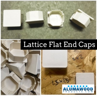 Lattice Flat End Caps
