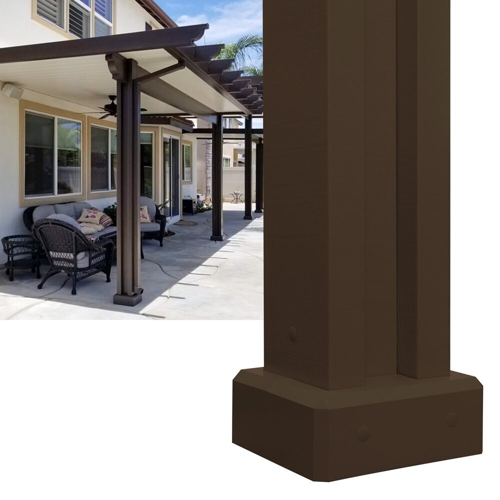 H-Post Base Kits-spanish brown