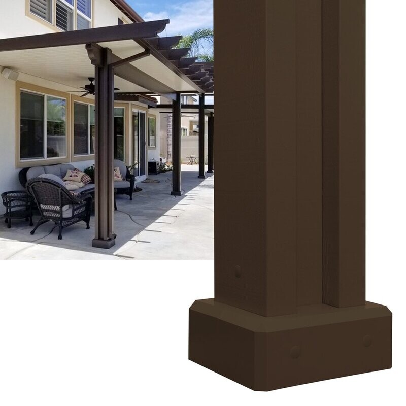 H-Post Base Kits-spanish brown