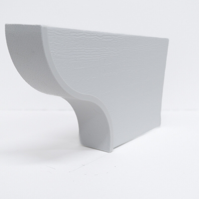 2"x6.5" Scallop-1' tail