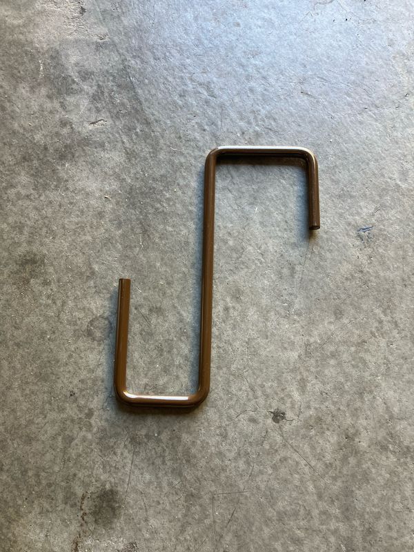 2x6 Alumawoodhangers-Brown/Metal-4wood