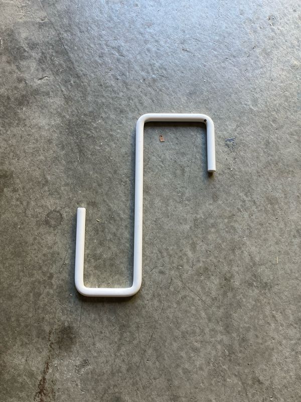 2x6 Alumawoodhangers-White/Metal-4wood