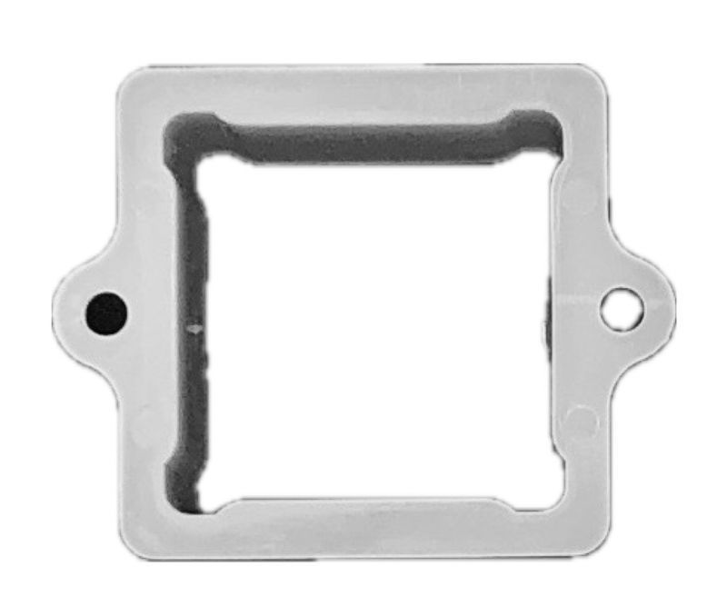 2 2"x2" Drop Outlet-White Only