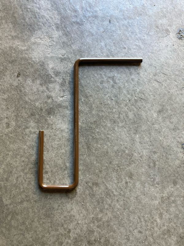 Solid Alumawoodhangers-Brown/Metal-4wood Solid Alumawoodhangers-Brown/Metal-4wood