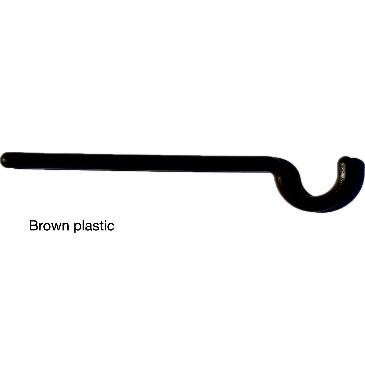 Alumawoodhooks - Brown Plastic