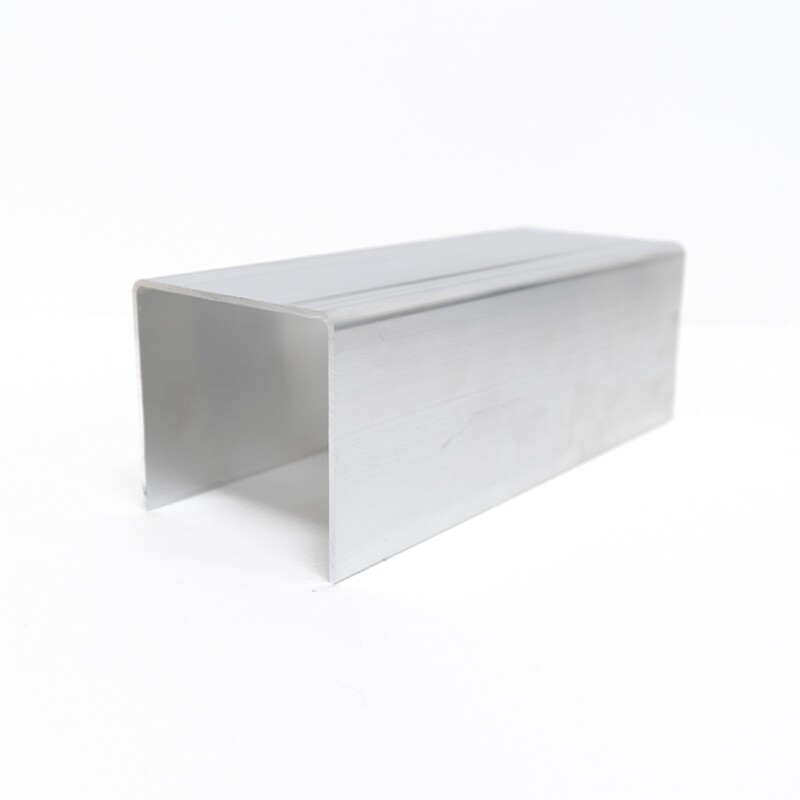 3x8-Inside Brackets Mill Finish