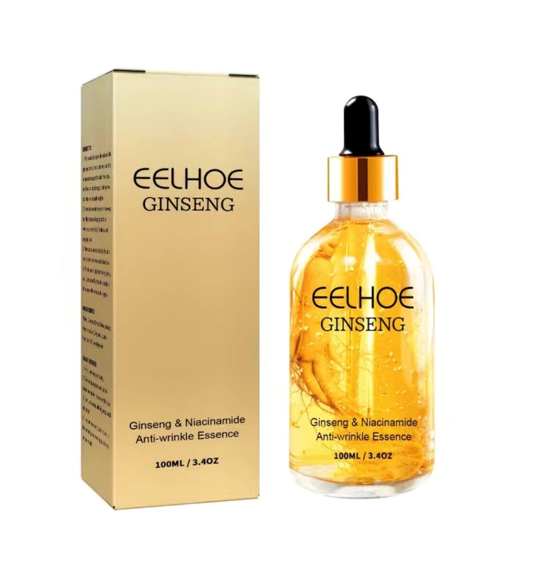 Gezicht Serum Stevige Huid - Anti veroudering serum met natuurlijke Ginseng en vit B Niacinamide voor een stevigere huid. - Gezicht Serum Stevige Huid