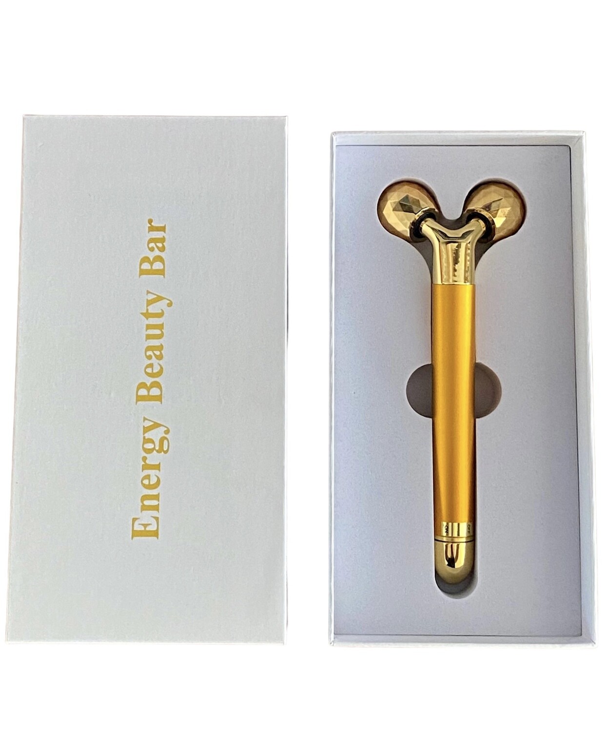 Beauty Bar - Gezicht Roller - Massage Apparaat - Snel resultaat - vibrerende, roterende energy beauty bar - massage roller - Derma Roller