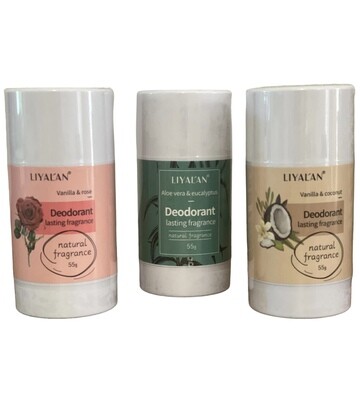 Deo Stick Zonder Aluminium - lekker geurende deodorant stick - deo met natuurlijke plantgeur voor vrouwen - Huid- en milieu vriendelijk