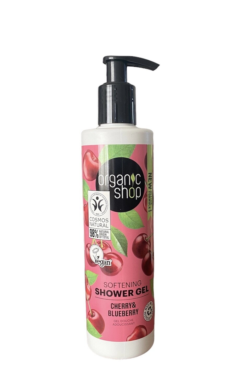 Douchegel 3 stuks - Organic shop Natuurlijke douchegel- Hydraterende Body Wash - Organische bio Douchegel - verzorgende douchegel - 280 ml