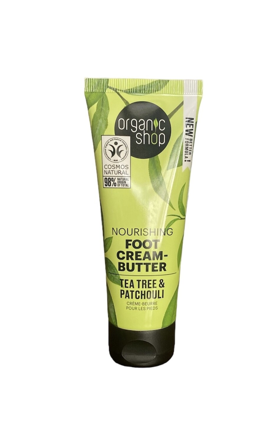 Voet crème Met Patchouli - Ontspannende zachte voeten met deze Verzorgende Voet crème - Voetcrème met Tea tree en Patchouli  - 75ml