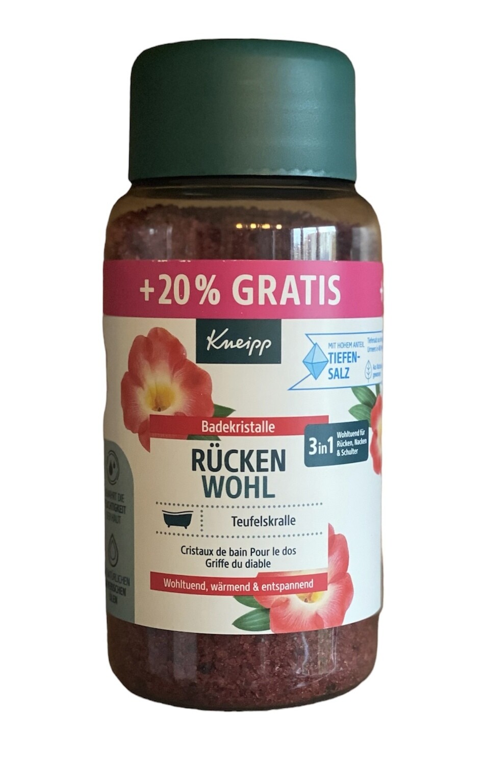 Kneipp Badzout - Duivelsklauw - rug comfort  - Voordeel verpakking 720 gram