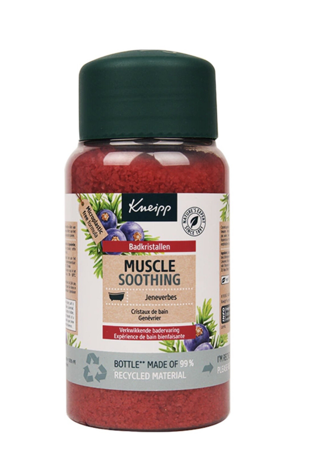 Badkristallen Kneipp Muscle Boost - Natuurlijk bad product - Geen Siliconen en parabenen