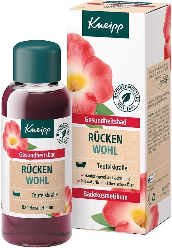 Kneipp Badolie Rug comfort - Kneipp gezondheid bad - rug comfort -  duivelskruid - 100ml