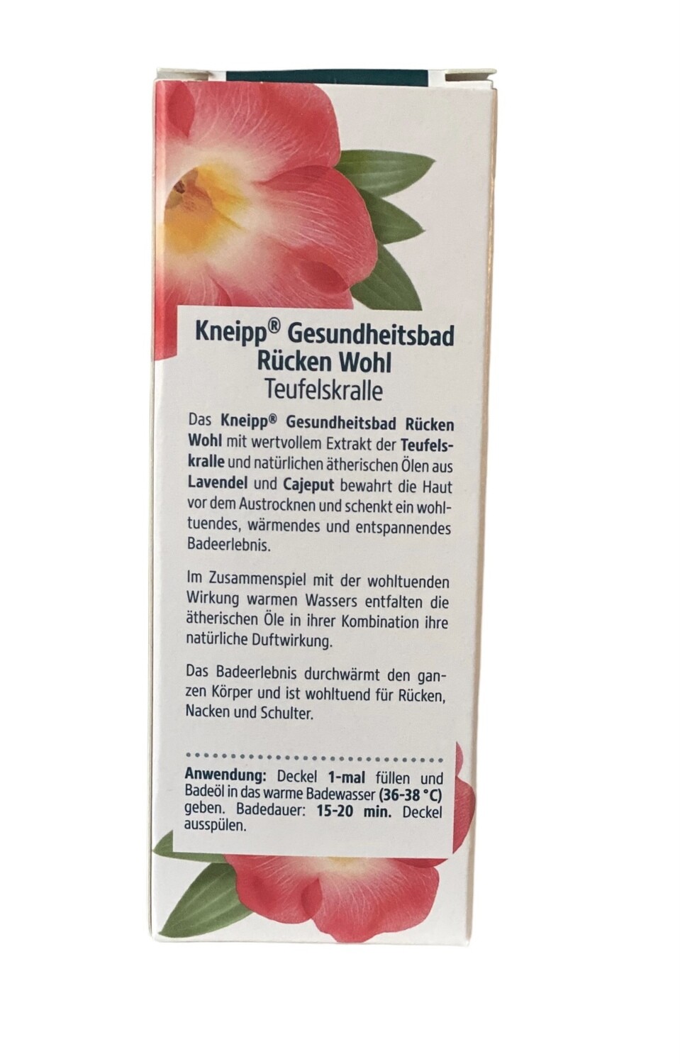 Kneipp Badolie Rug comfort - Kneipp gezondheid bad - rug comfort -  duivelskruid - 100ml