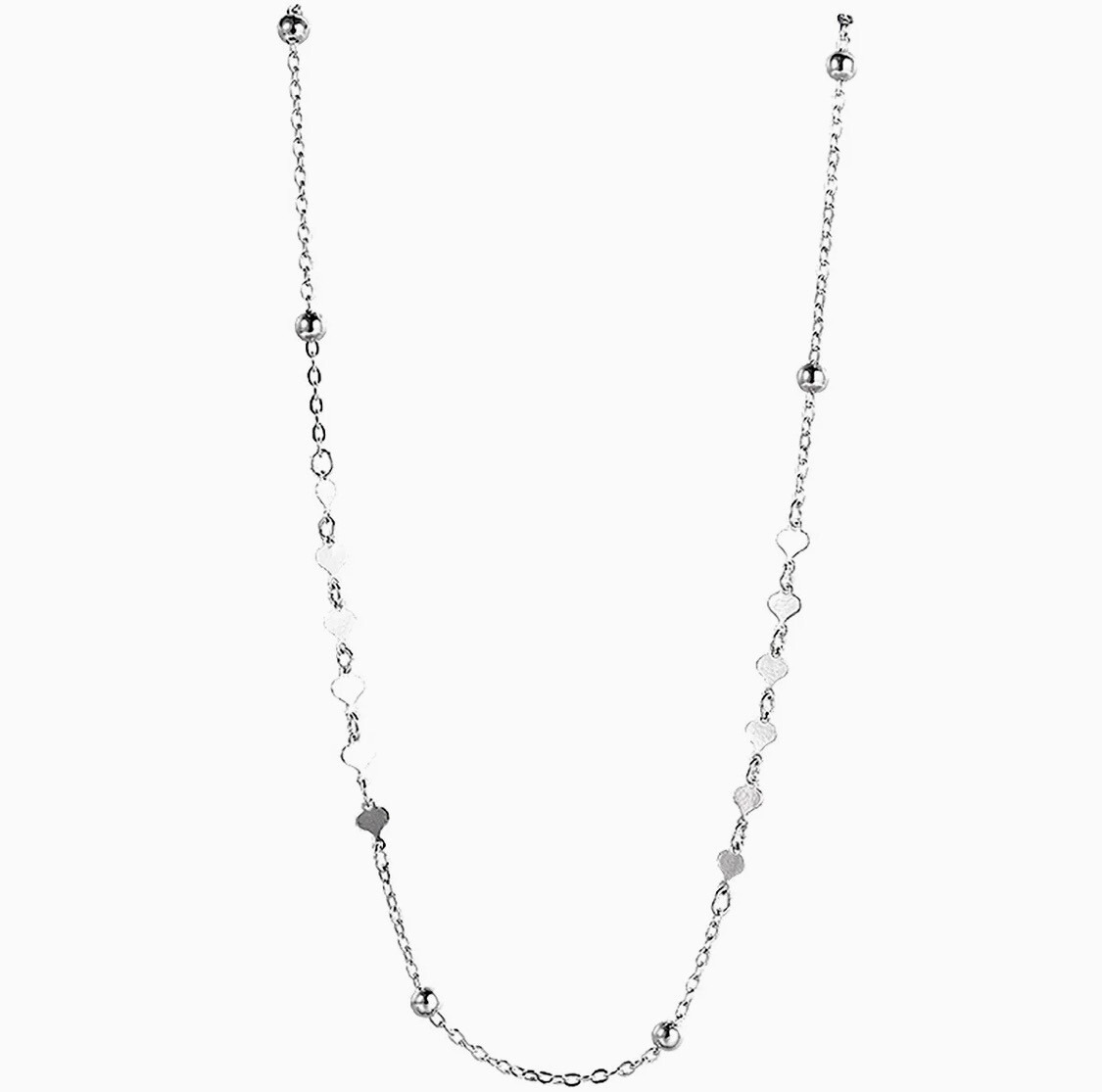 Mix Patroon Ketting zonder hanger - Sterling Zilver - Gold Plated