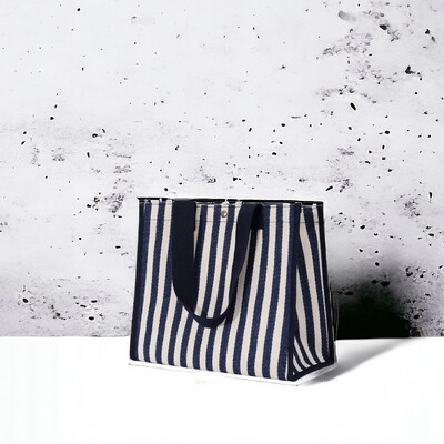 Shopping Tas - Tote Bag - Speciale aanbieding - Moderne canvas tas - city/shopping bag - casual draagtas -Tas met strepen.
