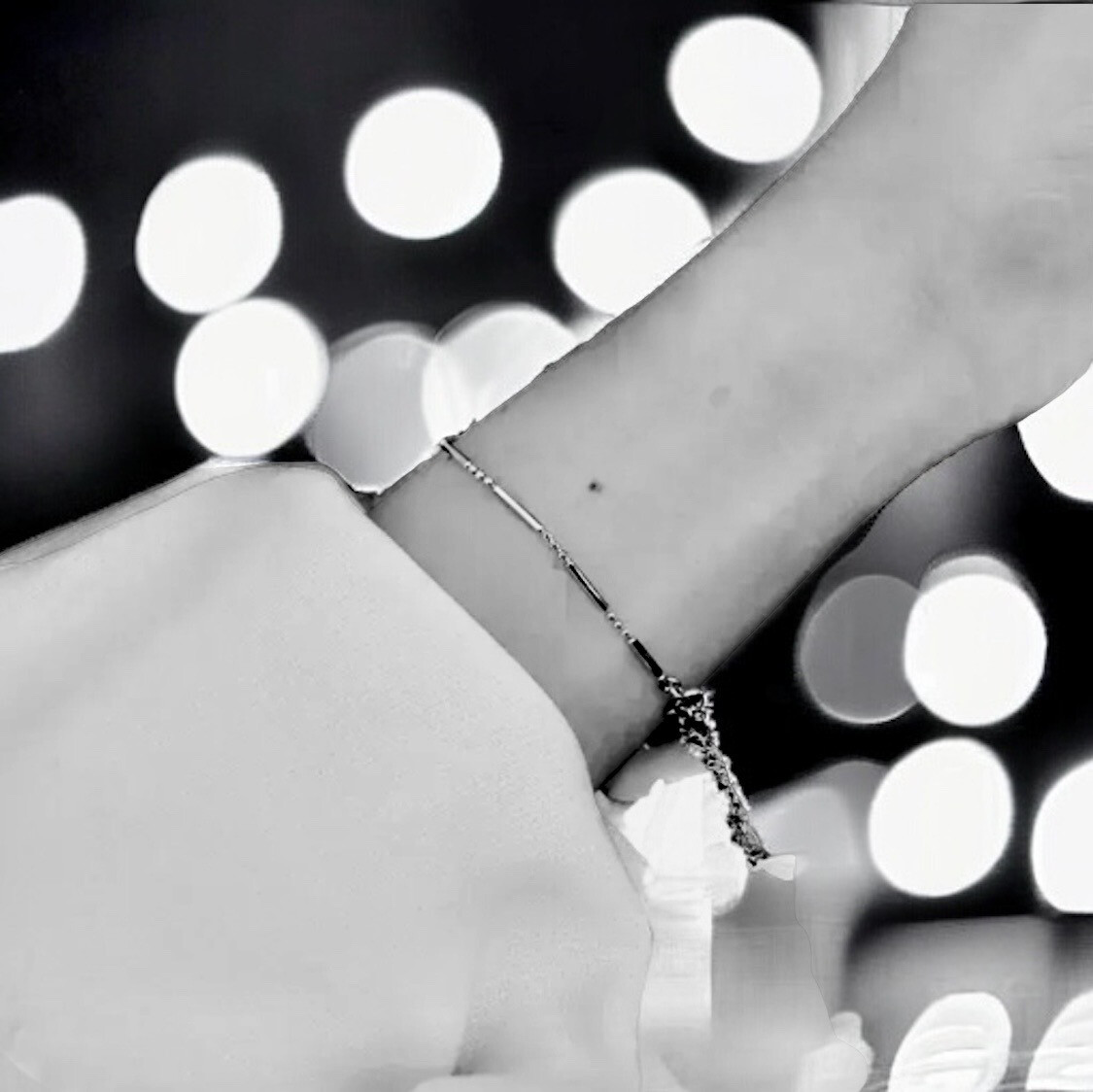 Fijne Armband met staafjes - Sterling zilver Armband - Armband Voor Dames