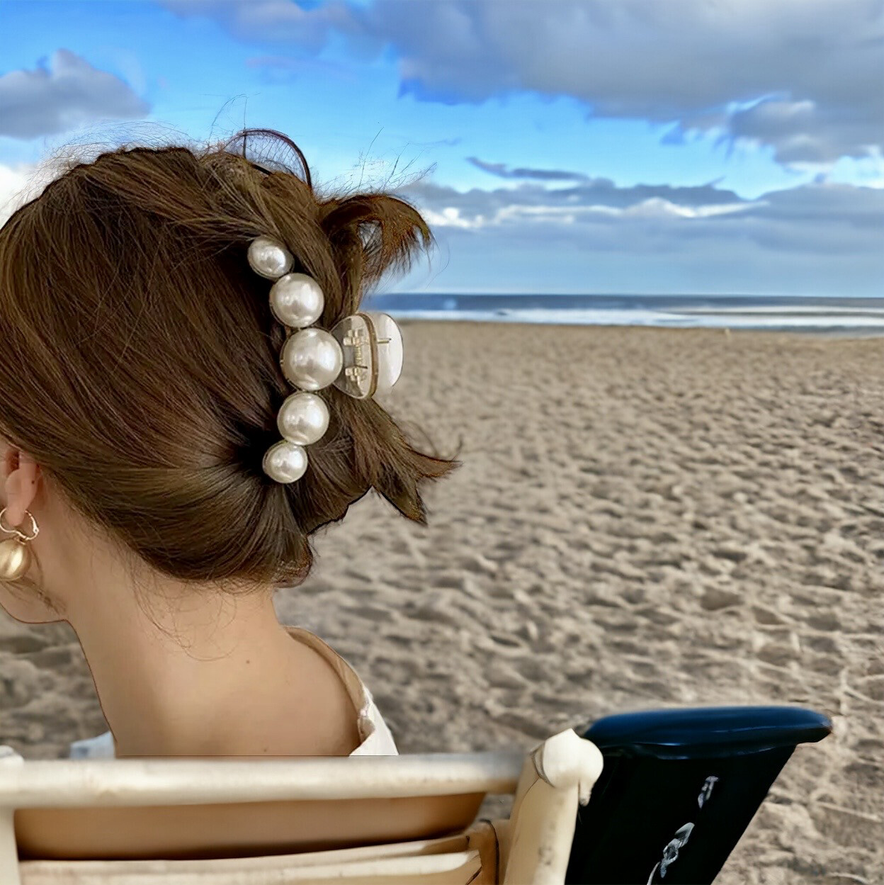 Haar Clip Parels - Mooie Sierlijke Parel Haar Klauw - Haar Klip Voor Vrouwen - Haar accessoires