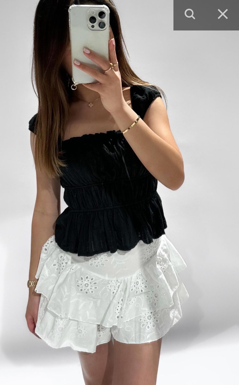 Beach Top - Zwarte Top - Korte Top - frivole top - Zomer Top - Top voor dames - Zomer Top Voor Meisjes