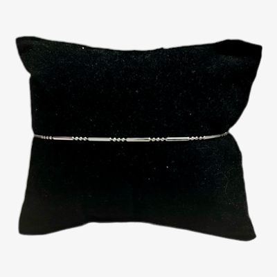 Fijne Armband met staafjes - Sterling zilver Armband - Armband Voor Dames