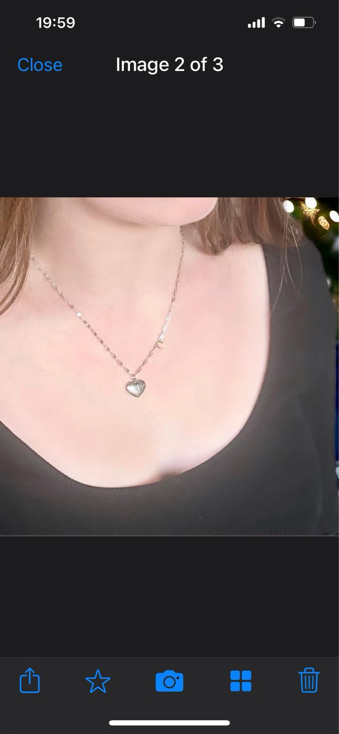Schakelketting dubbelhart - Stainless Steel Ketting- Ketting Voor Meisjes - Cadeau Voor Haar