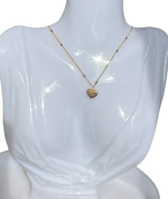 Ketting Met Hartjes Hanger - Ketting Met Hartje Voor Meisjes. Stainless Steel Ketting Met Hart Hanger Voor Vrouwen
