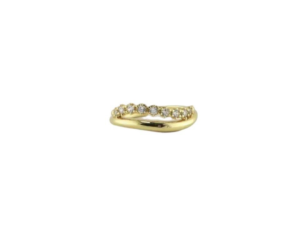 Ring Met Steentjes - Sterling Zilver Ring - Zilveren Ring Voor Dames - Ring Plains Goud - Open Ring - Verstelbare Ring