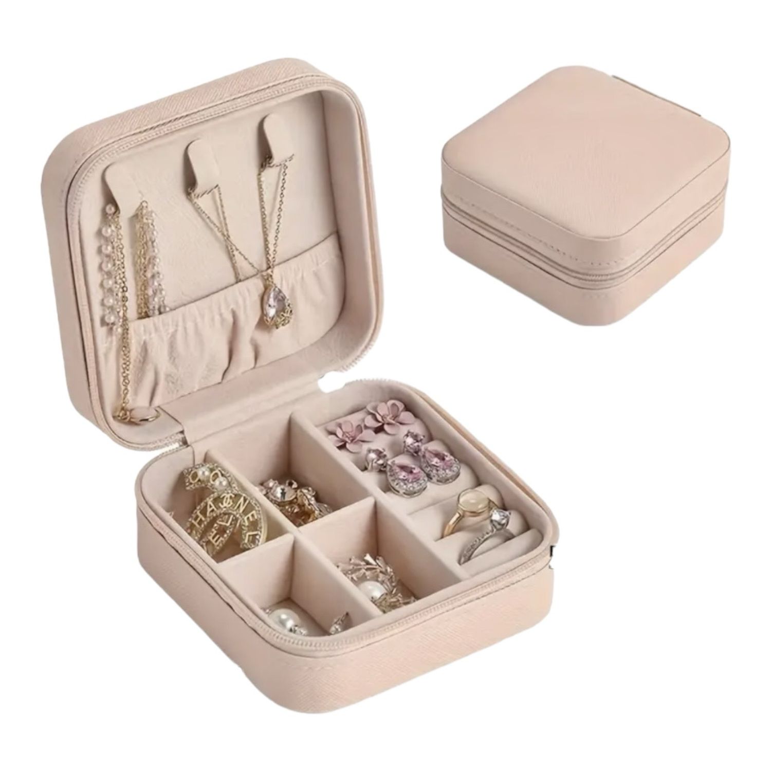 Mini Juwelen Box - Opberg juwelen - Draagbaar in handtas
