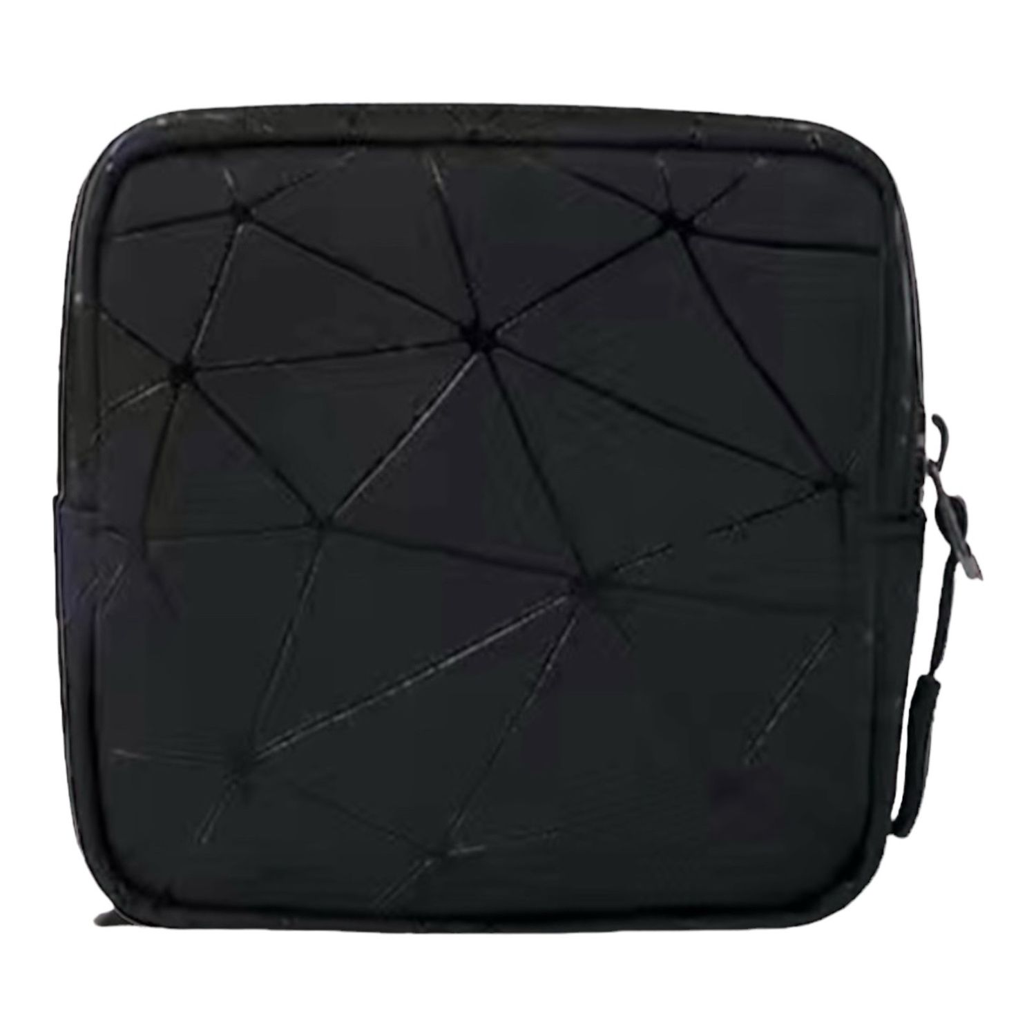 Vierkant Opbergtasje - Opberg zakje - geometrisch patroon - draagbaar in handtas