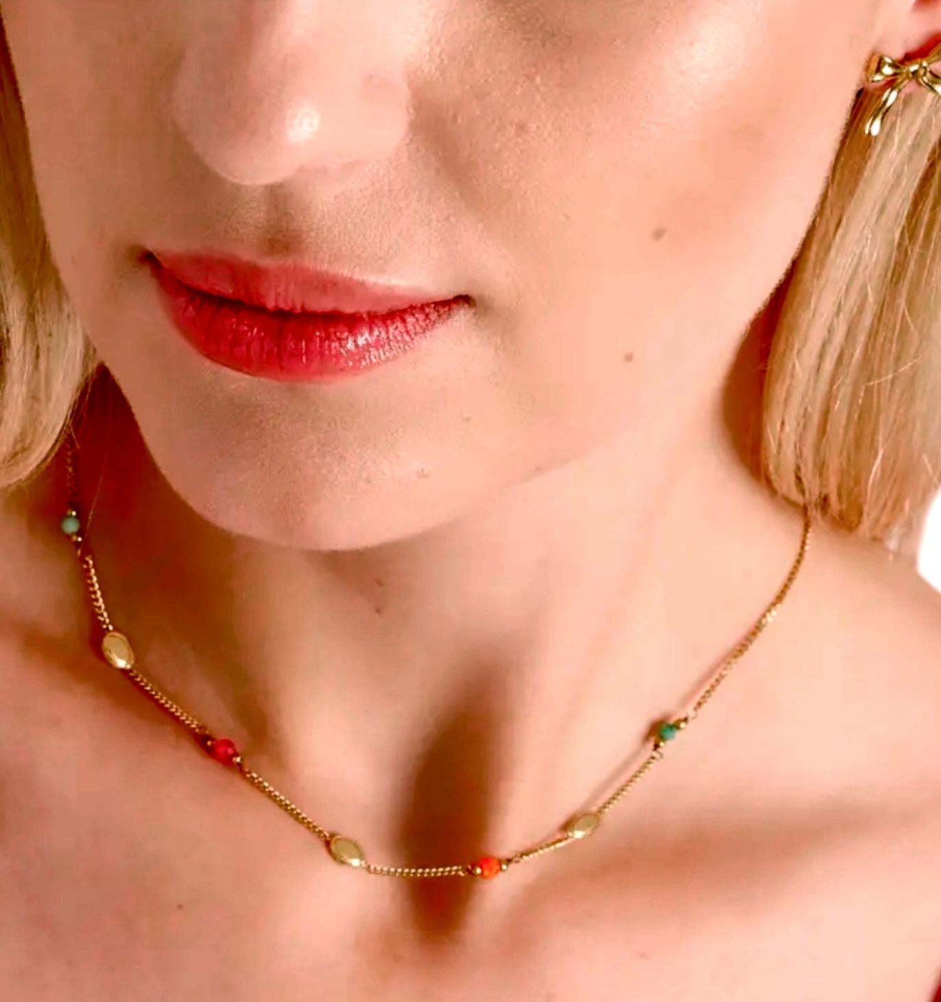 Ketting Summer Loving - Stainless Steel Ketting - Ketting Voor Vrouwen