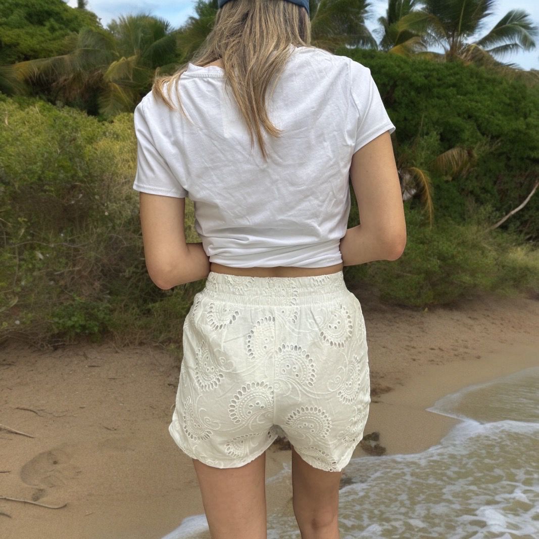 Embroidery Short
