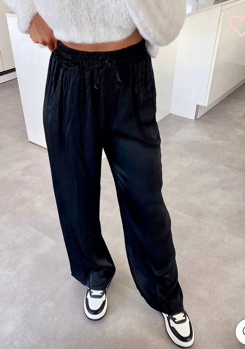 Losse Zomer broek - Wijde Zomerbroek- Broek Met Elastische Tailleband - Losse Broek Voor Vrouwen
