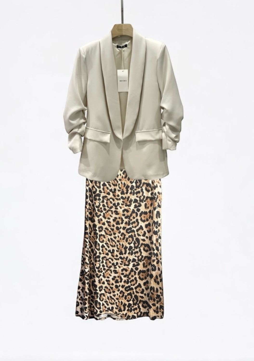 Lange Rok Met Leopard Print - Zomer Rok - Lange Rok - One Size Rok