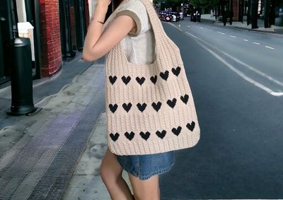 Crochet Tas Met Hartjes