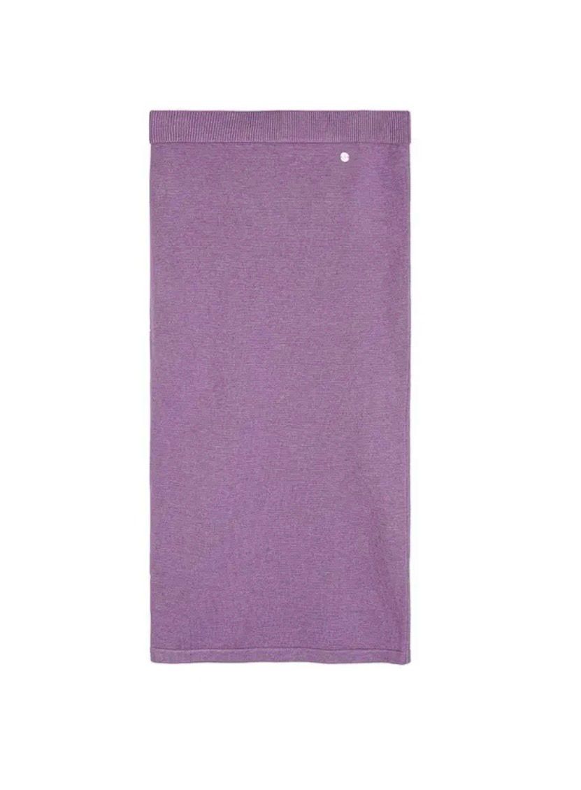 Kokerrok - Paarse Rok - Knitted Skirt - Rok voor dames - Midi Rok