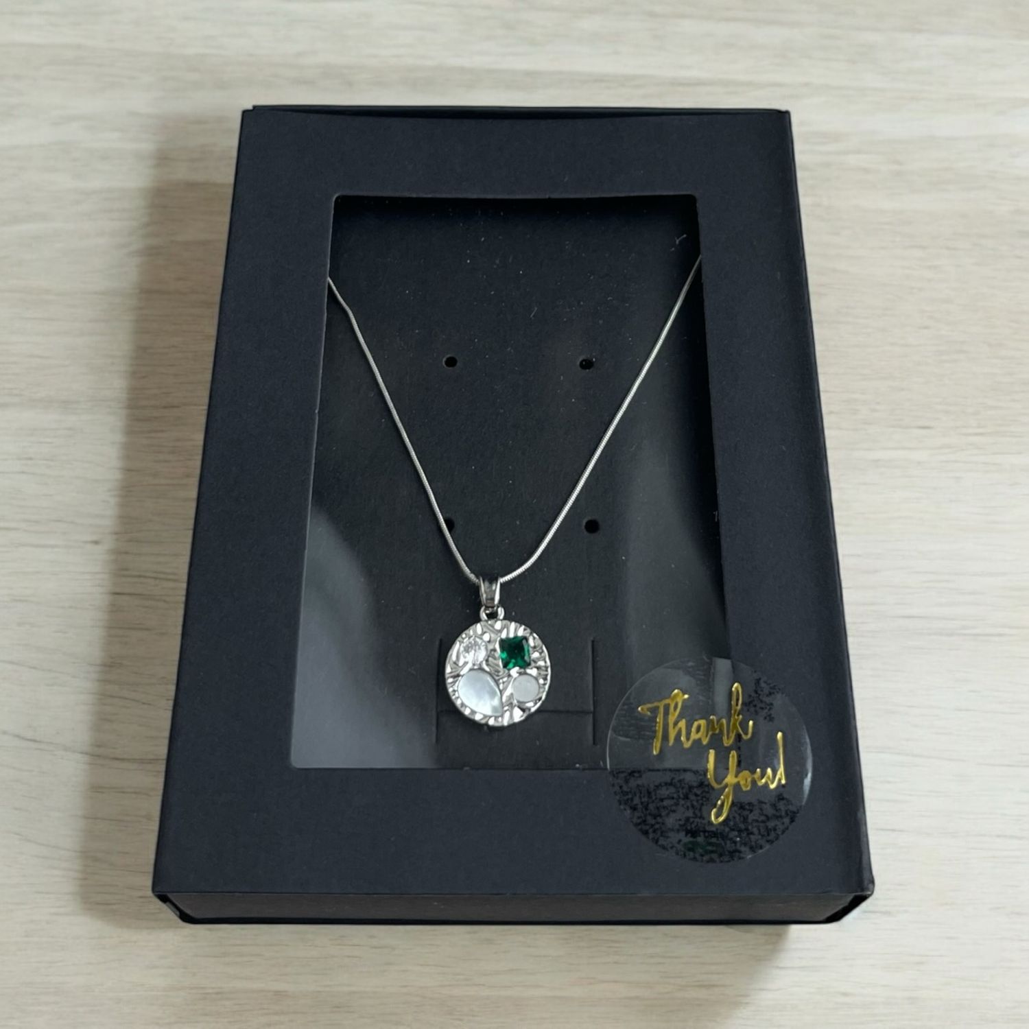 Ronde Ketting Met Hanger Zilveren Ketting - Platina Goud